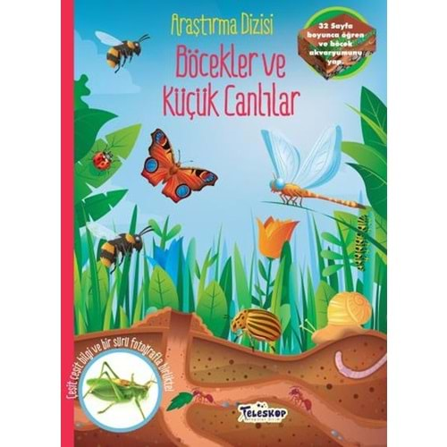 ARAŞTIRMA DİZİSİ BÖCEKLER VE KÜÇÜK CANLILAR-TELESKOP POPÜLER BİLİM