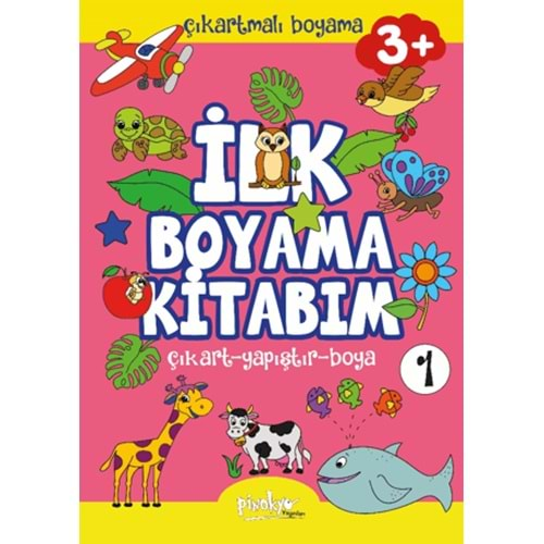 İLK BOYAMA KİTABIM-1(3+YAŞ)-BUÇE DAYI-PİNOKYO YAYINLARI