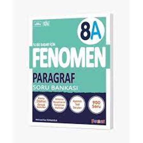 GAMA FENOMEN 8.SINIF PARAGRAF (A) SORU BANKASI