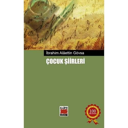 ÇOCUK ŞİİRLERİ-İBRAHİM ALAETTİN GÖVSA-ELİPS