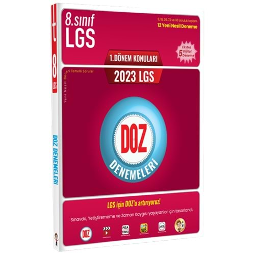 TONGUÇ 8.SINIF 2023 LGS 1. DÖNEM KONULARI DOZ DENEMELERİ