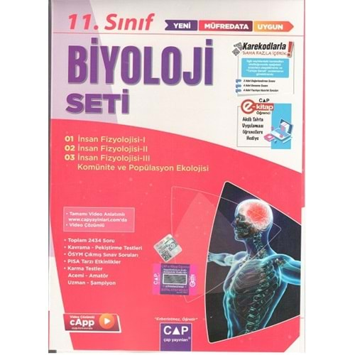 ÇAP 11.SINIF ANADOLU BİYOLOJİ SETİ-2025