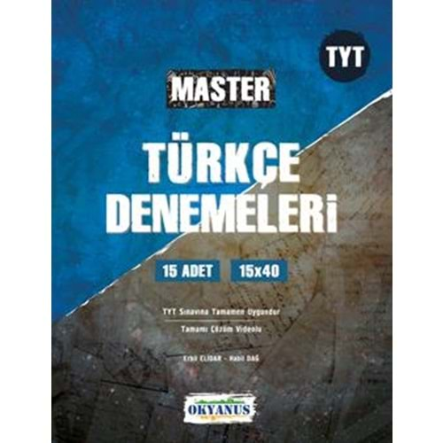 OKYANUS TYT MASTER 15 TÜRKÇE DENEMELERİ