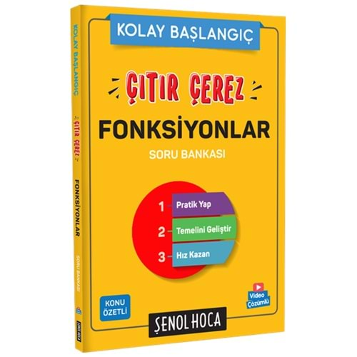 ŞENOL HOCA ÇITIR ÇEREZ FONKSİYONLAR SORU BANKASI