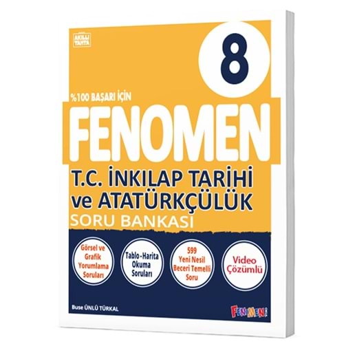 GAMA FENOMEN 8.SINIF İNKILAP TARİHİ VE ATATÜRKÇÜLÜK SORU BANKASI