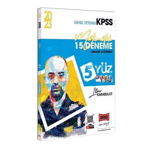 YARGI 2023 KPSS 5YÜZ MATEMATİK TAMAMI ÇÖZÜMLÜ 15 DENEME