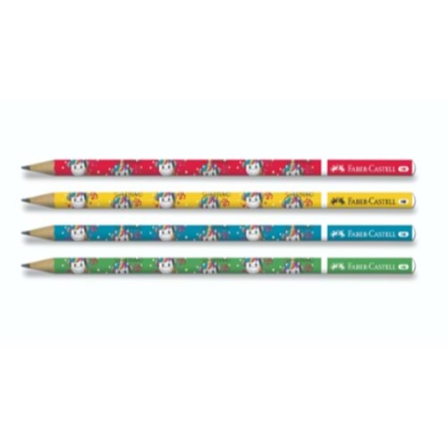 FABER CASTELL UNİCORN DESENLİ KURŞUN KALEM