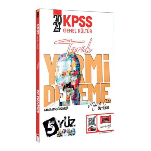 YARGI 2024 KPSS 5YÜZ EKİBİ TARİH TAMAMI ÇÖZÜMLÜ 20 DENEME