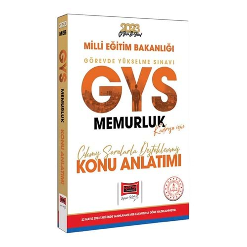 YARGI 2023 MEB GYS MEMURLUK KADROSU İÇİN ÇIKMIŞ SORULARLA DESTEKLENMİŞ KONU ANLATIMI