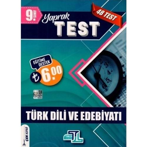 TÜMLER 9.SINIF YAPRAK TEST TÜRK DİLİ VE EDEBİYATI-2022