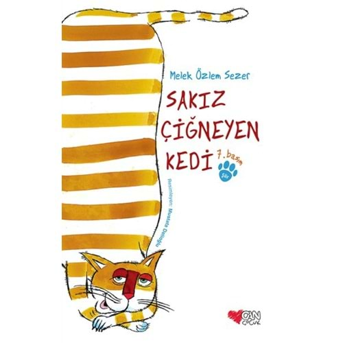 SAKIZ ÇİĞNEYEN KEDİ-MELEK ÖZLEM SEZEN-CAN ÇOCUK YAYINLARI