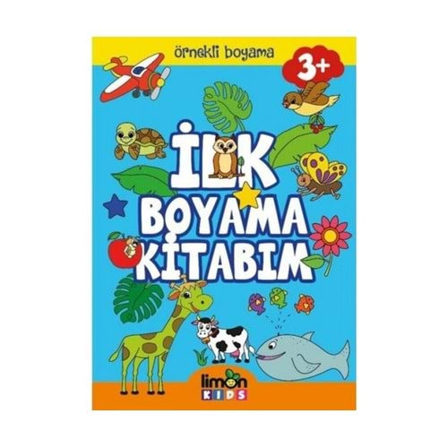 İLK BOYAMA KİTABIM ÖRNEKLİ BOYAMA-LİMON KİDS