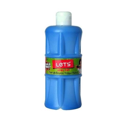 LETS PARMAK BOYASI 500 ML MAVİ-L-5006