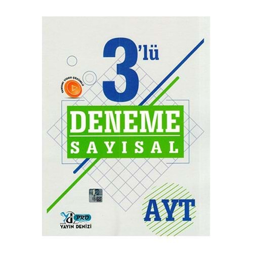 YAYIN DENİZİ AYT PRO DENEME 3 LÜ SAYISAL - 2022