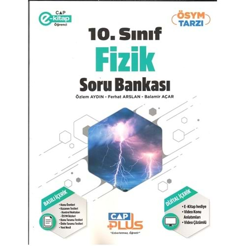 ÇAP 10.SINIF FİZİK PLUS SORU BANKASI-2025