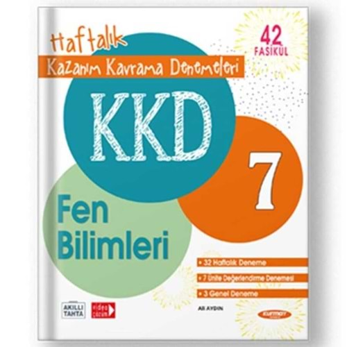 KURMAY 7.SINIF FEN BİLİMLERİ HAFTALIK KAZANIM KAVRAMA FÖYLERİ