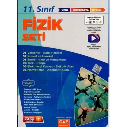 ÇAP 11.SINIF ANADOLU FİZİK SETİ-2025