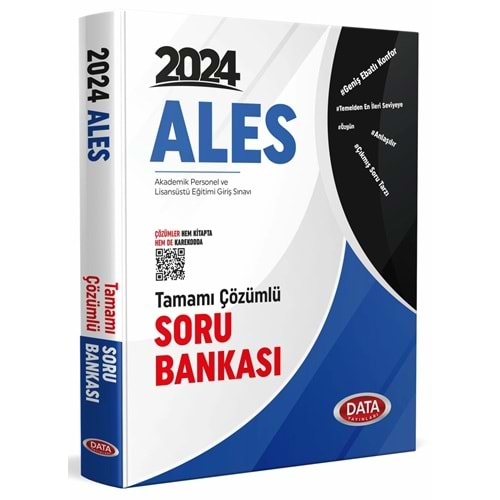 DATA ALES 2024 TAMAMI ÇÖZÜMLÜ SORU BANKASI