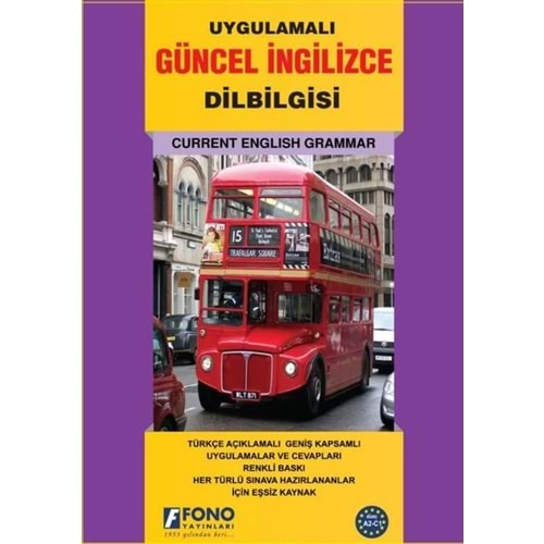 UYGULAMALI GÜNCEL İNGİLİZCE DİLBİLGİSİ-FONO YAYINLARI