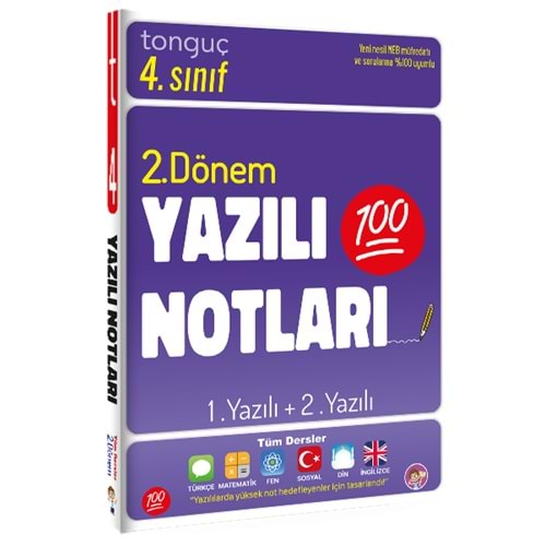 TONGUÇ 4.SINIF YAZILI NOTLARI 2.DÖNEM 1 VE 2.YAZILI