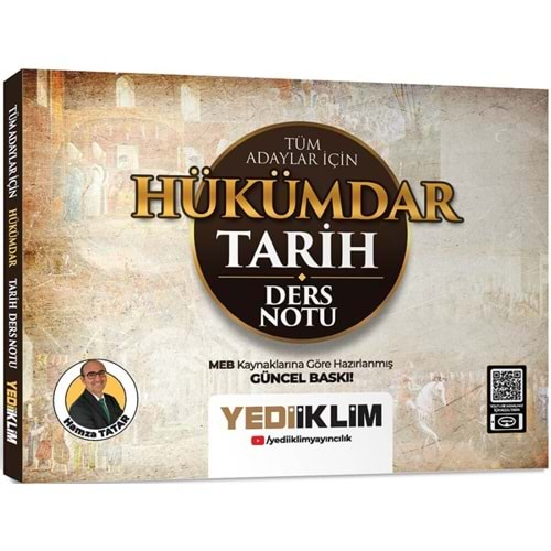 YEDİİKLİM TÜM ADAYLAR İÇİN HÜKÜMDAR TARİH DERS NOTU-2025