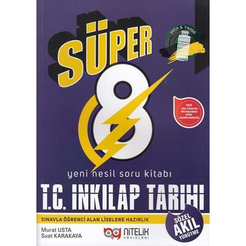 NİTELİK 8.SINIF SÜPER YENİ NESİL İNKILAP TARİHİ SORU KİTABI