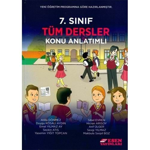 ESEN 7.SINIF TÜM DERSLER KONU ANLATIMLI