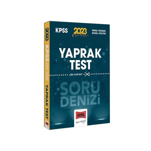 YARGI KPSS 2023 GENEL YETENEK-GENEL KÜLTÜR SORU DENİZİ ÇEK KOPART YAPRAK TEST