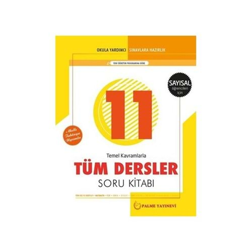 PALME 11.SINIF TÜM DERSLER SORU BANKASI SAYISAL