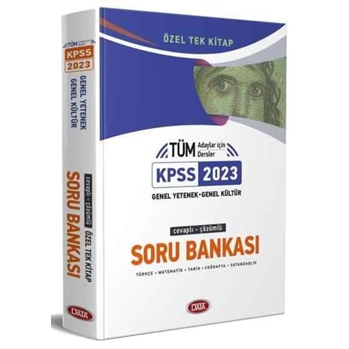 DATA KPSS 2023 GENEL YETENEK GENEL KÜLTÜR CEVAPLI ÇÖZÜMLÜ SORU BANKASI