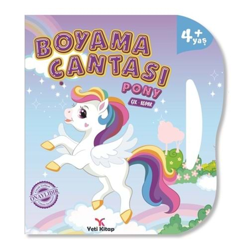 BOYAMA ÇANTASI 4+ YAŞ PONY ÇEK-KOPAR-FEYYAZ ULAŞ-YETİ KİTAP