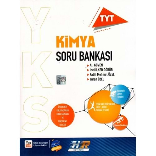 HIZ VE RENK TYT KİMYA SORU BANKASI-2022