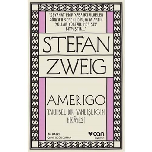 AMERİGO-STEFAN ZWEIG-CAN YAYINLARI