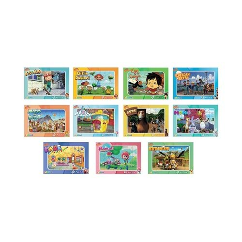 ADELAND 48 PARÇA PUZZLE TRT ÇOCUK