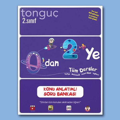 TONGUÇ 2.SINIF 0 DAN 2 YE TÜM DERSLER KONU ANLATIMLI SORU BANKASI