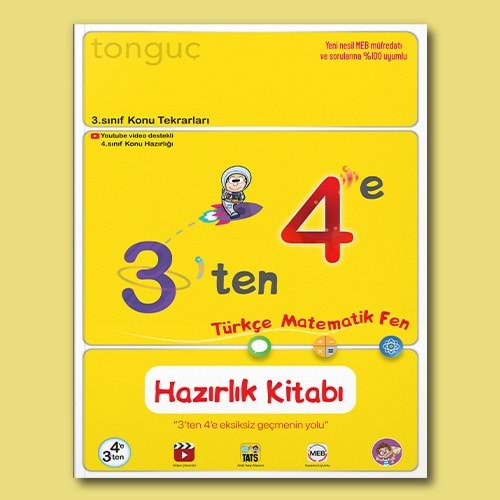 TONGUÇ 3 TEN 4 E HAZIRLIK KİTABI