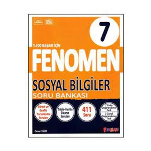 GAMA FENOMEN 7.SINIF SOSYAL BİLGİLER SORU BANKASI