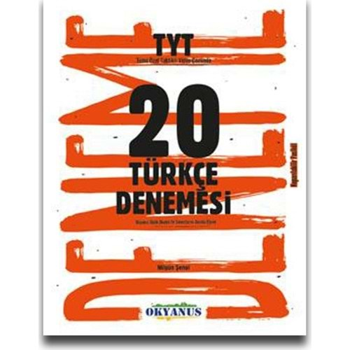 OKYANUS TYT 20 Lİ TÜRKÇE DENEMESİ