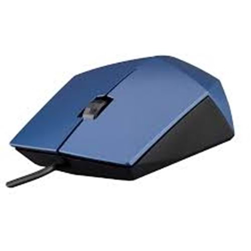 EVEREST SM-201 USB MAVİ 1200DPİ OPTİK KABLOLU MOUSE