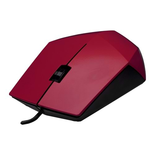 EVEREST SM-201 USB KIRMIZI 1200DPİ OPTİK KABLOLU MOUSE