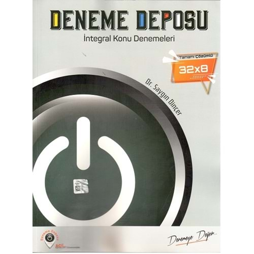 DENEME DEPOSU AYT İNTEGRAL KONU DENEMELERİ-2025