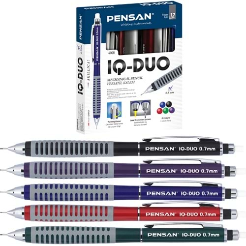 PENSAN IQ-DUO VERSATİL KALEM 0.7mm