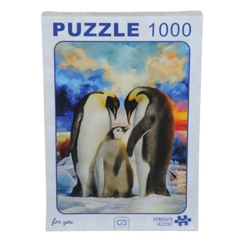 CA GAMES PENGUEN AİLESİ 1000 PARÇA PUZZLE-CA.7004