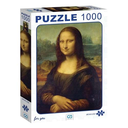 CA GAMES PUZZLE 1000 PARÇA MONA LİSA-CA.7022