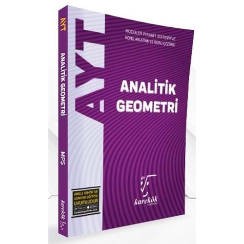 KAREKÖK AYT MPS ANALİTİK GEOMETRİ KONU ANLATIMI VE SORU ÇÖZÜMÜ