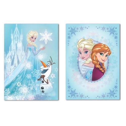 KESKİN COLOR FROZEN A5 40YP ÇİZGİLİ PP KAPAKLI DEFTER