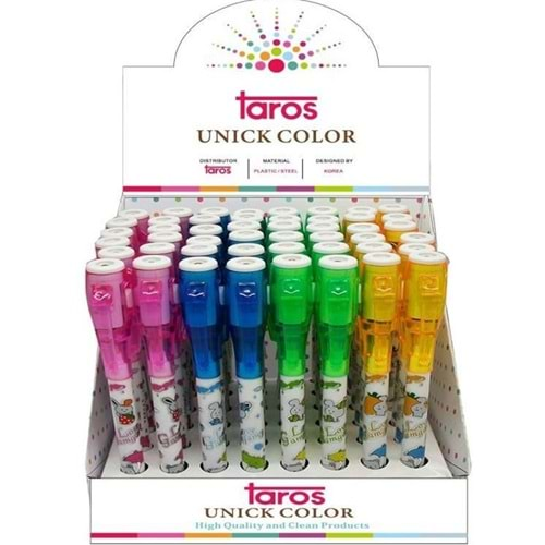 TAROS VİNTAGE LABEL SECRET PEN IŞIKLI KALEM SERİ 2-6682