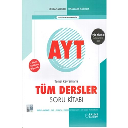 PALME AYT TÜM DERSLER SORU BANKASI EŞİT AĞIRLIK