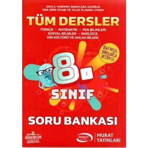 MURAT 8.SINIF TÜM DERSLER SORU BANKASI