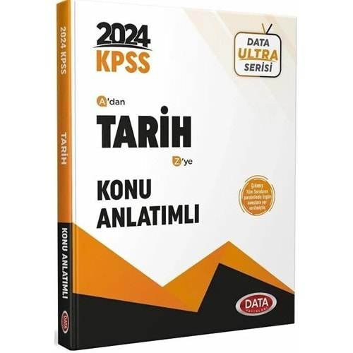 DATA KPSS 2024 ULTRA SERİSİ TARİH KONU ANLATIMLI